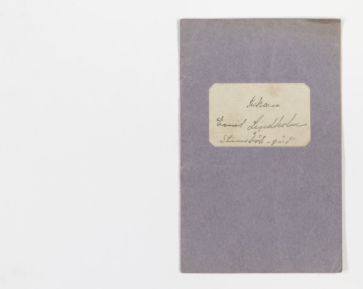 ???resource.thumbnail???: Motbok mellan fiskaren Emil Lindholm och ...
	
		Motbok mellan fiskaren Emil Lindholm och Stensböle gård 1927-1930.