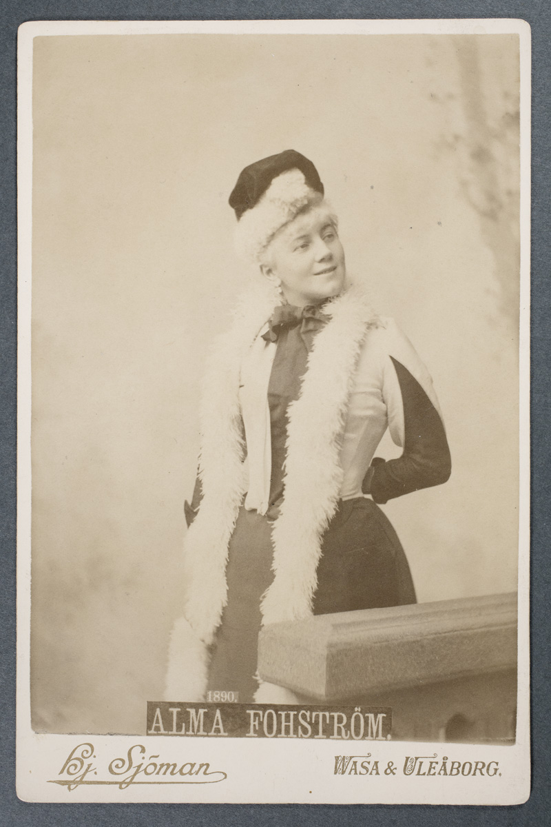 Thumbnail: Alma Evelina Fohström-von Rode (1856-1936).