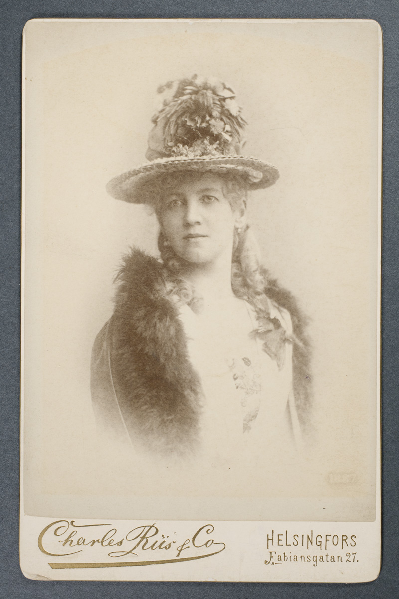 Esikatselukuva: Alma Evelina Fohström-von Rode (1856-1936).