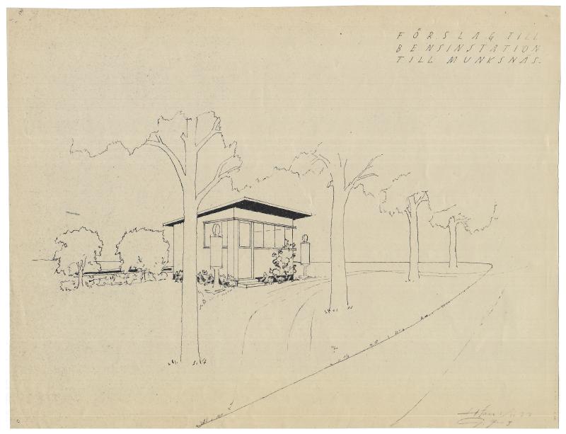 Esikatselukuva:&nbsp;Munkkiniemen bensiiniasemat