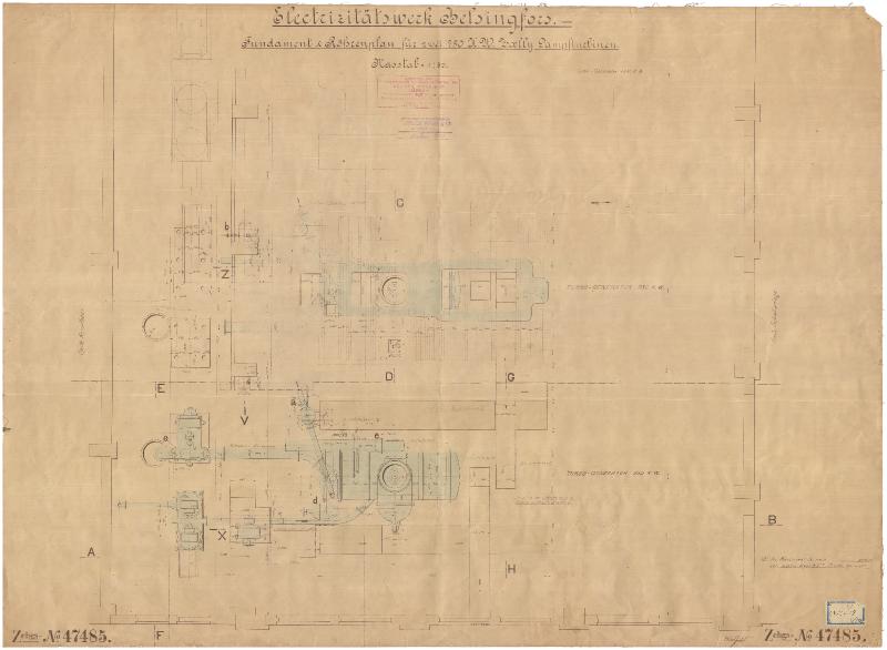 Esikatselukuva:&nbsp;Escher Wyss & Co, dampfturbinen