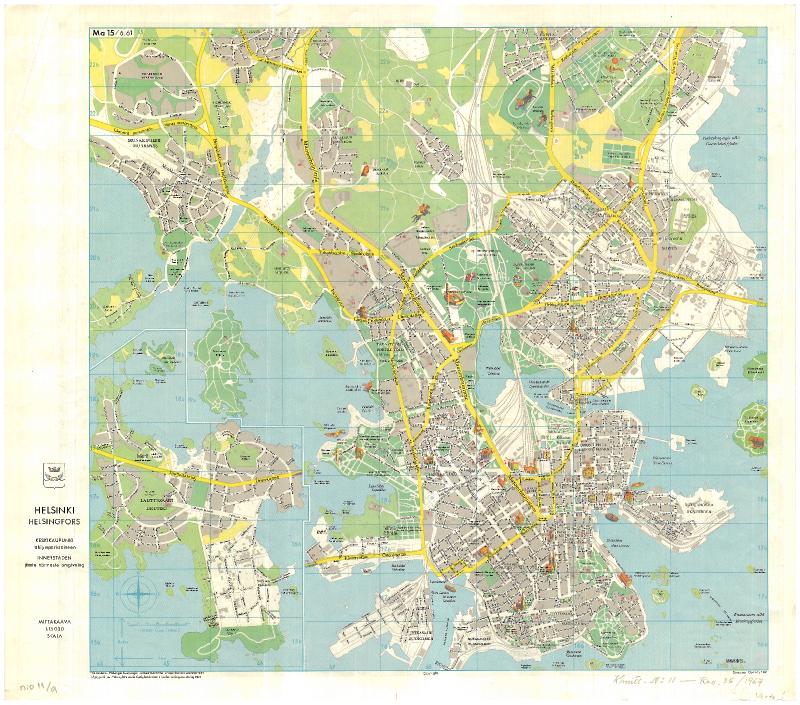 Esikatselukuva: Helsingin keskikaupunki lähiympäristöineen