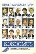 Esikatselukuva: Teemme tulevaisuuden turvaa
	
		66. Pentti Heikkurinen, Lahti. 67. Kari Hiisijärvi, Hämeenlinna. 68. Matti Holkeri, Toijala. 69. ...