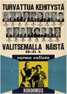 Esikatselukuva:&nbsp;Turvattua kehitystä valitsemalla näistä 20-21.3.
	
		Eduskuntavaalit 1966. 2. Reino Ala-Kulju, Seinäjoki. 3. Eero Antila, Isokyrö. 4. Pentti Harju, Al...