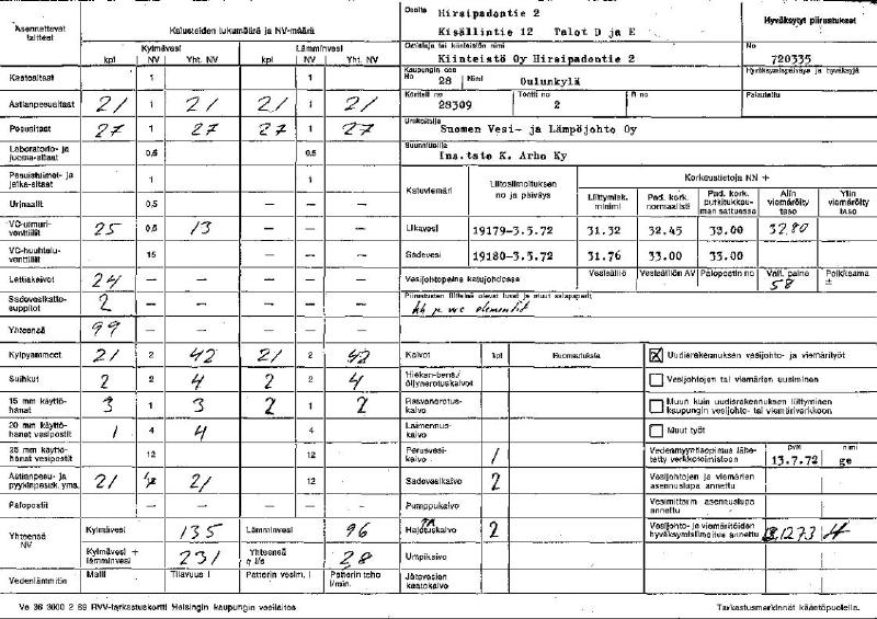Esikatselukuva: Hirsipadontie 2, Kisällintie 12, Talot D ja E - 720335