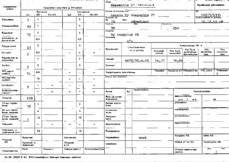 Esikatselukuva: Hämeentie 21, Käenkuja 2 - 59273-5335